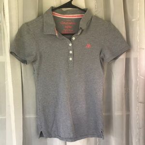 Gray Aeropostale polo shirt
